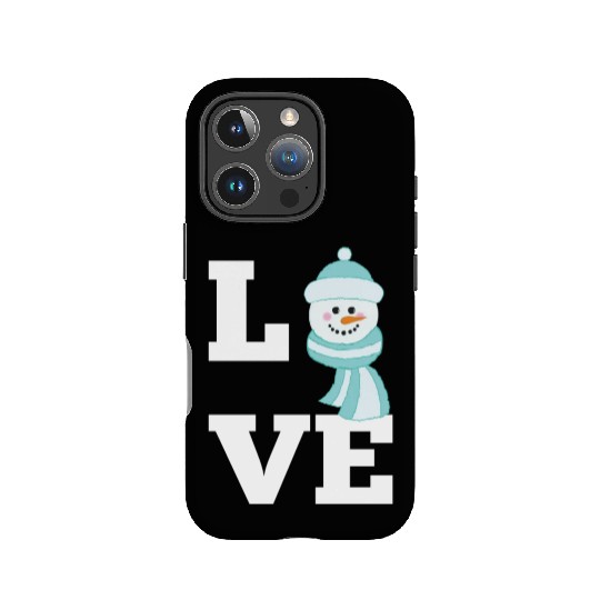 Love Snowman - Heartwarming Winter Apparel IPhone Cases