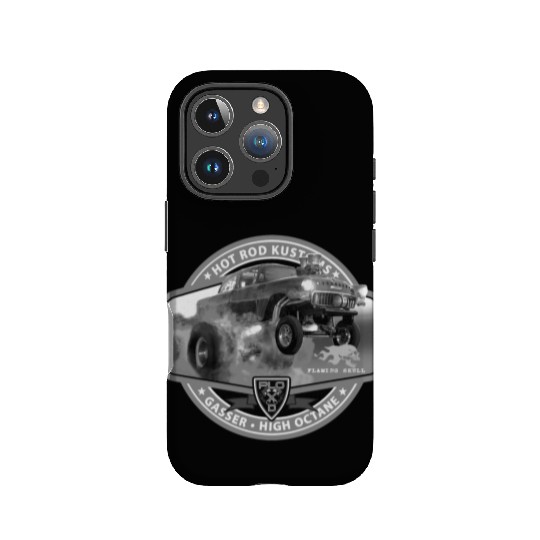 Hot Rod Gasser BW IPhone Cases