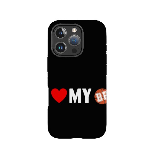 I Love My Boyfriend Who Is A Basketball Player IPhone Cases