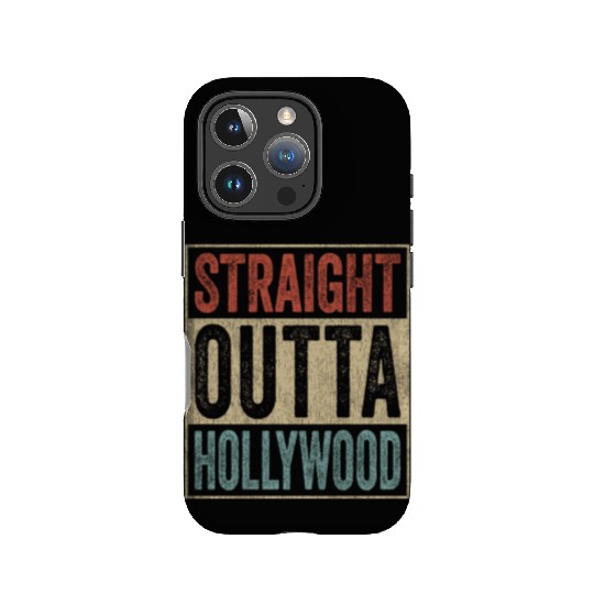California Straight Outta Hollywood IPhone Cases