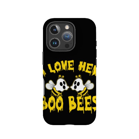 I Love Her Boo Bees Halloween IPhone Cases