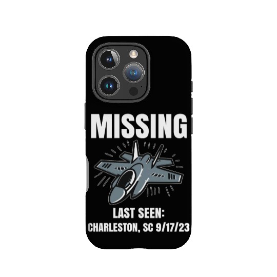 Missing F-35 War Plane IPhone Cases