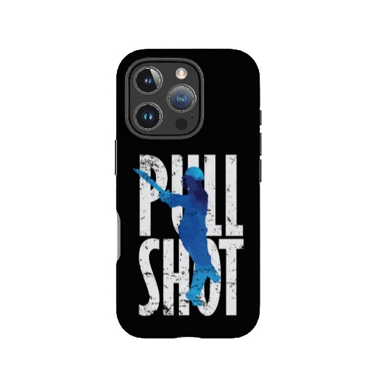 Cricket Pull Shot Sports Moment IPhone Cases