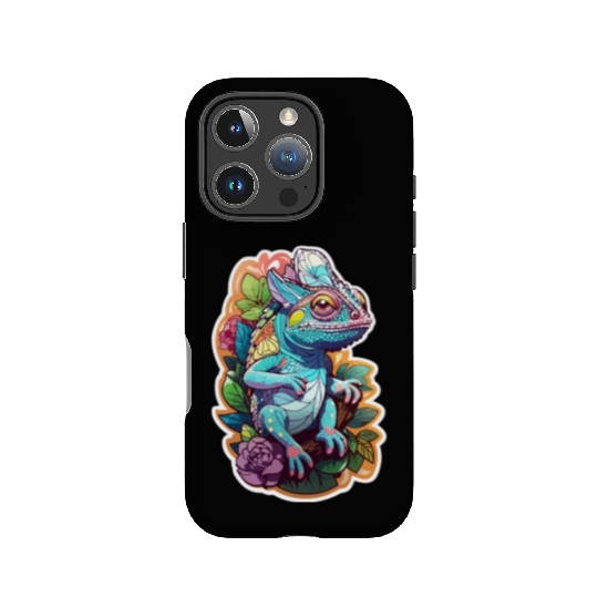 Chameleon kawaii IPhone Cases