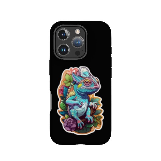 Chameleon kawaii IPhone Cases