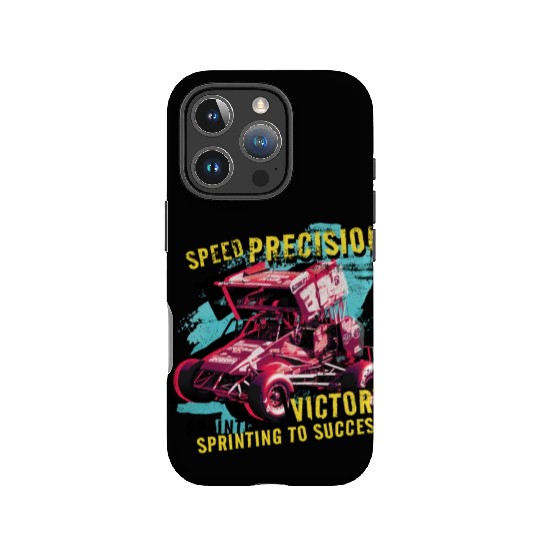 Sprint Car Mom Dirt Track Racing Racing Race Day IPhone Cases