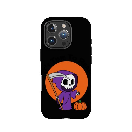 It's Time To Reap Halloween Spooky Grim Reaper IPhone Cases