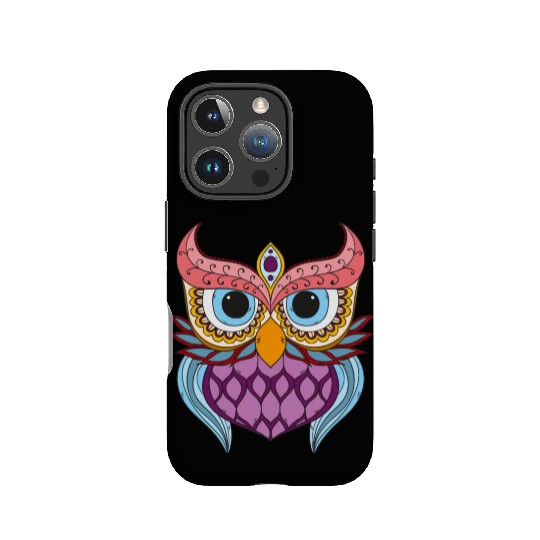 Cute Mandela owl IPhone Cases