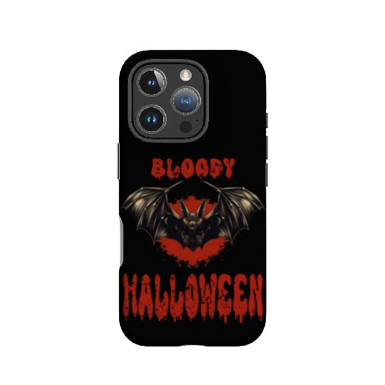 Bloody Halloween Vampire Bat Spooky IPhone Cases