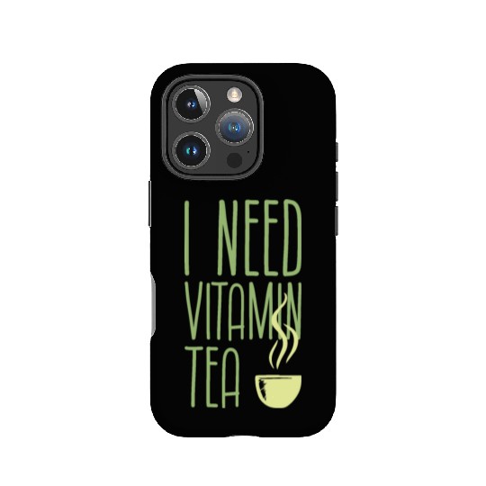 I need vitamine tea IPhone Cases