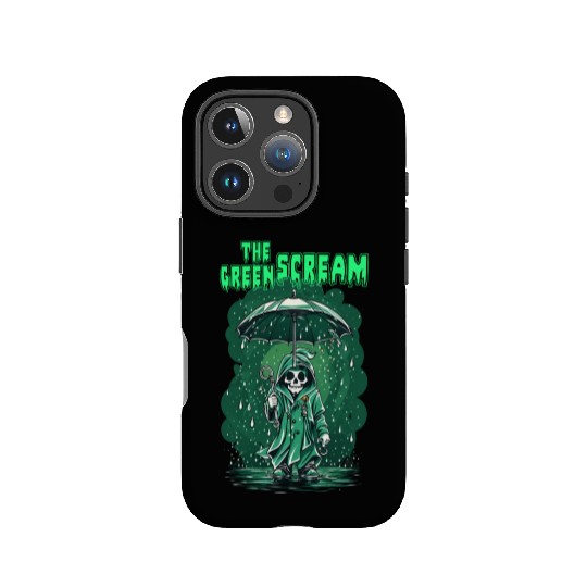 The Green Scream IPhone Cases