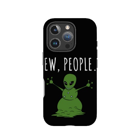 Ew People Alien Snowman IPhone Cases