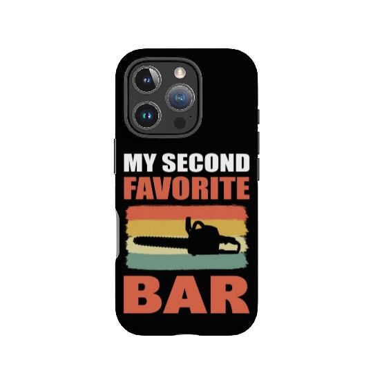 Funny Chainsaw Logger IPhone Cases
