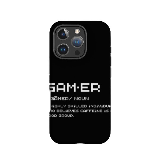 Funny Gamer Definition IPhone Cases