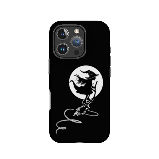 Witch Wizard Broom Halloween IPhone Cases