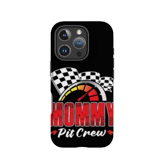 Mommy Pit Crew IPhone Cases