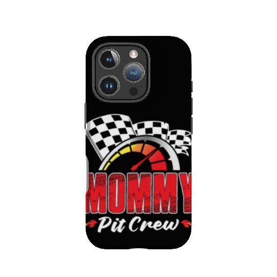 Mommy Pit Crew IPhone Cases