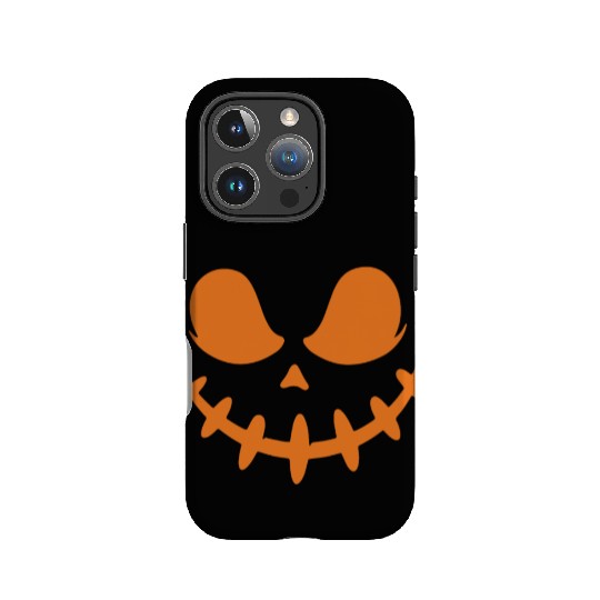 Jack O Lantern Scary Carved Pumpkin Face Halloween IPhone Cases