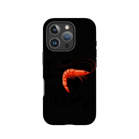 I Love Shrimp IPhone Cases