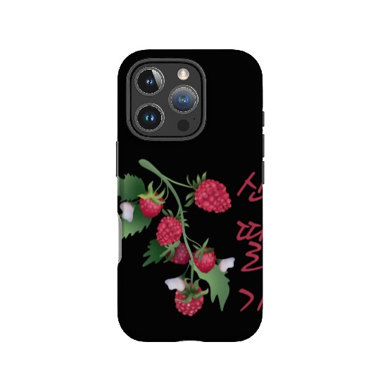 Korean Raspberry IPhone Cases