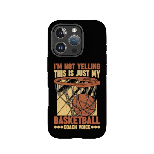 This Is Just My Basketball Coach Voice 1 IPhone Cases