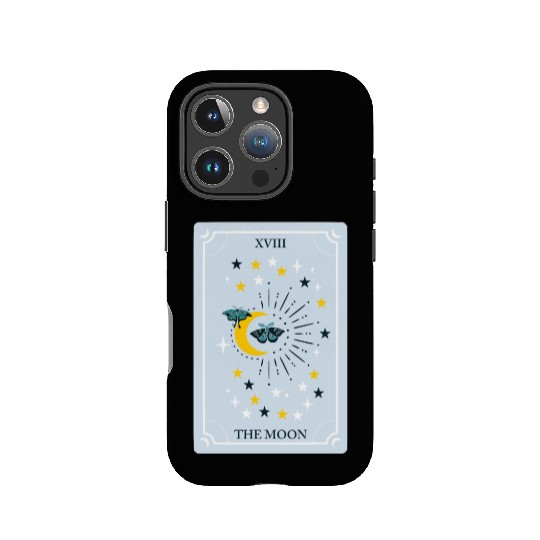 Cute Moon Card IPhone Cases