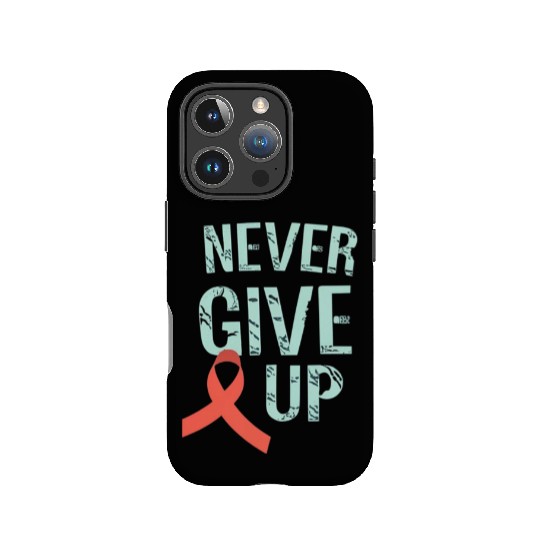 Never Give Up HIV Awareness - Inspiring Resilience IPhone Cases