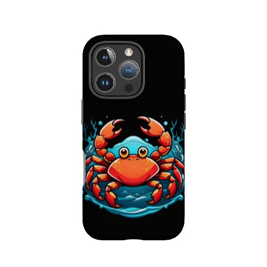 funny crab IPhone Cases