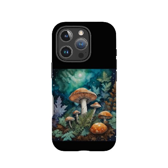 Full Moon Mushroom Nature IPhone Cases