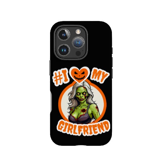 Halloween #I love my Girlfriend IPhone Cases