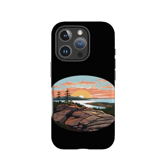 Cadillac Mountain Sunrise IPhone Cases