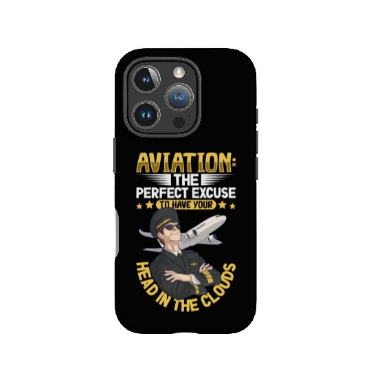 Pilot Aviation Airplane Airline Future Pilots IPhone Cases