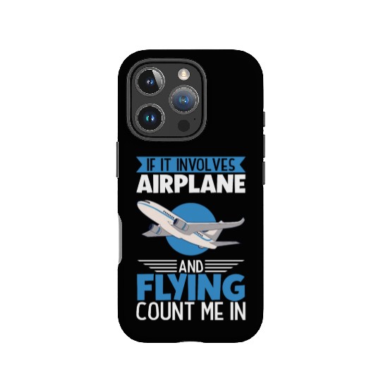 Pilot Aviation Airplane Airline Future Pilots IPhone Cases