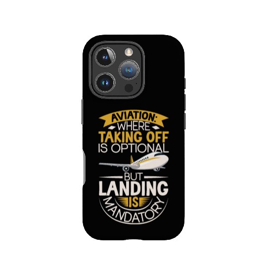 Pilot Aviation Airplane Airline Future Pilots IPhone Cases