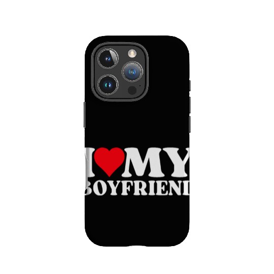 I Love My Boyfriend IPhone Cases