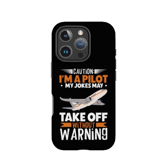 Pilot Aviation Airplane Airline Future Pilots IPhone Cases