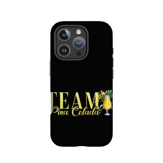 Team Pina Colada Cocktail Bartender IPhone Cases