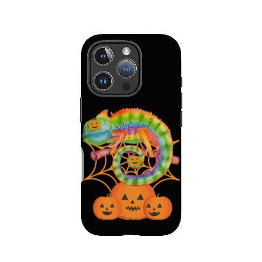halloween Chameleon IPhone Cases