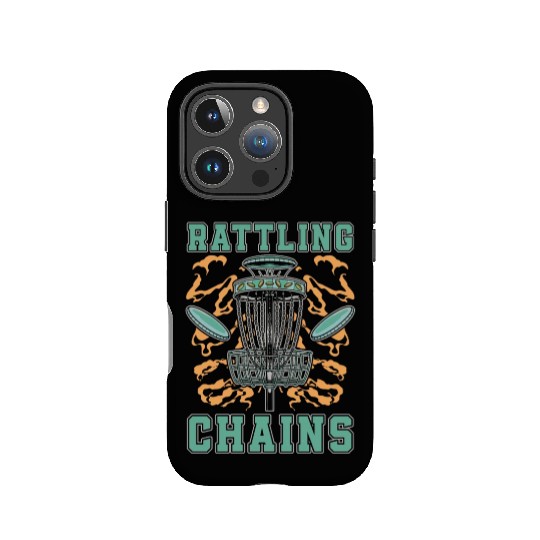 Disc Golf Rattling Chains Ultimate Frisbee Golfer IPhone Cases
