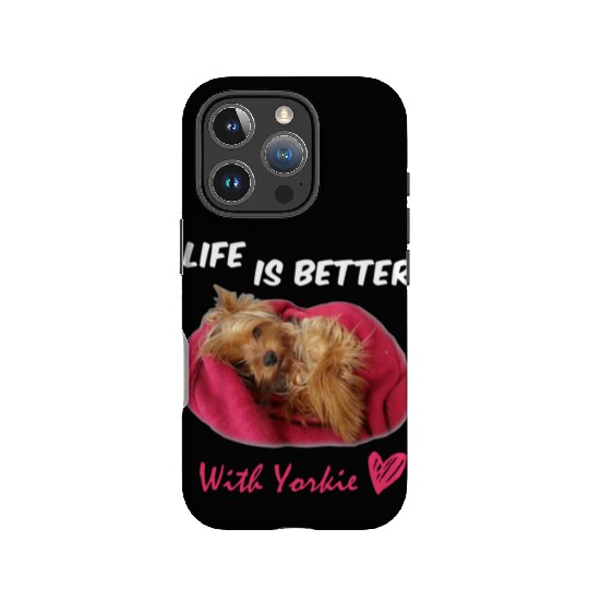 Yorkie Lover Bestie In My Life IPhone Cases