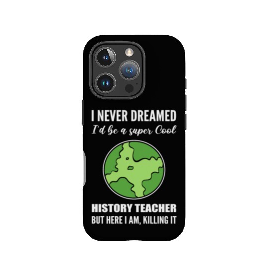 Cool History Teacher Novelist Gift IPhone Cases