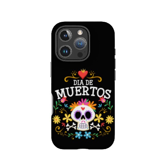 Holiday Death Mexican Flowers IPhone Cases