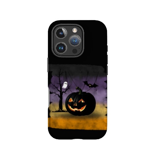 "The Midnight Pumpkin" IPhone Cases