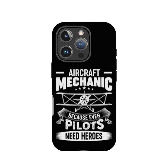 Airplane Mechanic Funny Aviation Technician IPhone Cases
