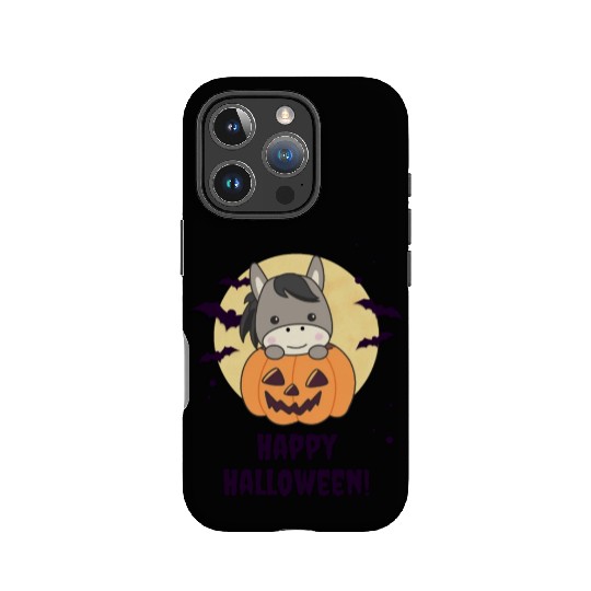 Donkey In Pumpkin Sweet Donkey Happy Halloween IPhone Cases