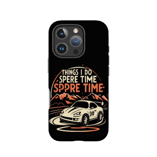 Classic Car Racing Things I Do In My Spare Time RC IPhone Cases