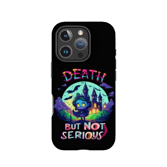 Death But Not Serious Funny Cute Halloween Zombie IPhone Cases