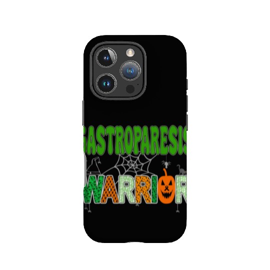Halloween Gastroparesis Warrior green awareness IPhone Cases