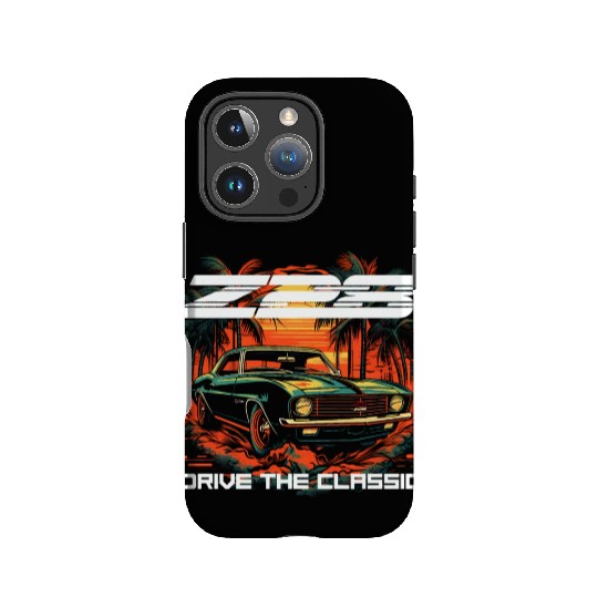 Sunset Camaro Z28 IPhone Cases