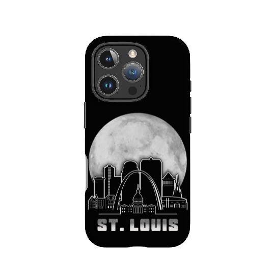 St. Louis Missouri Full Moon IPhone Cases
